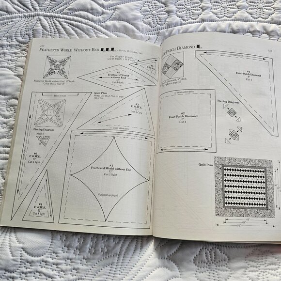 Threads Of Time By Nancy J. Martin 1990 Quilting Pattern Book, Softcover - Picture 12 of 12